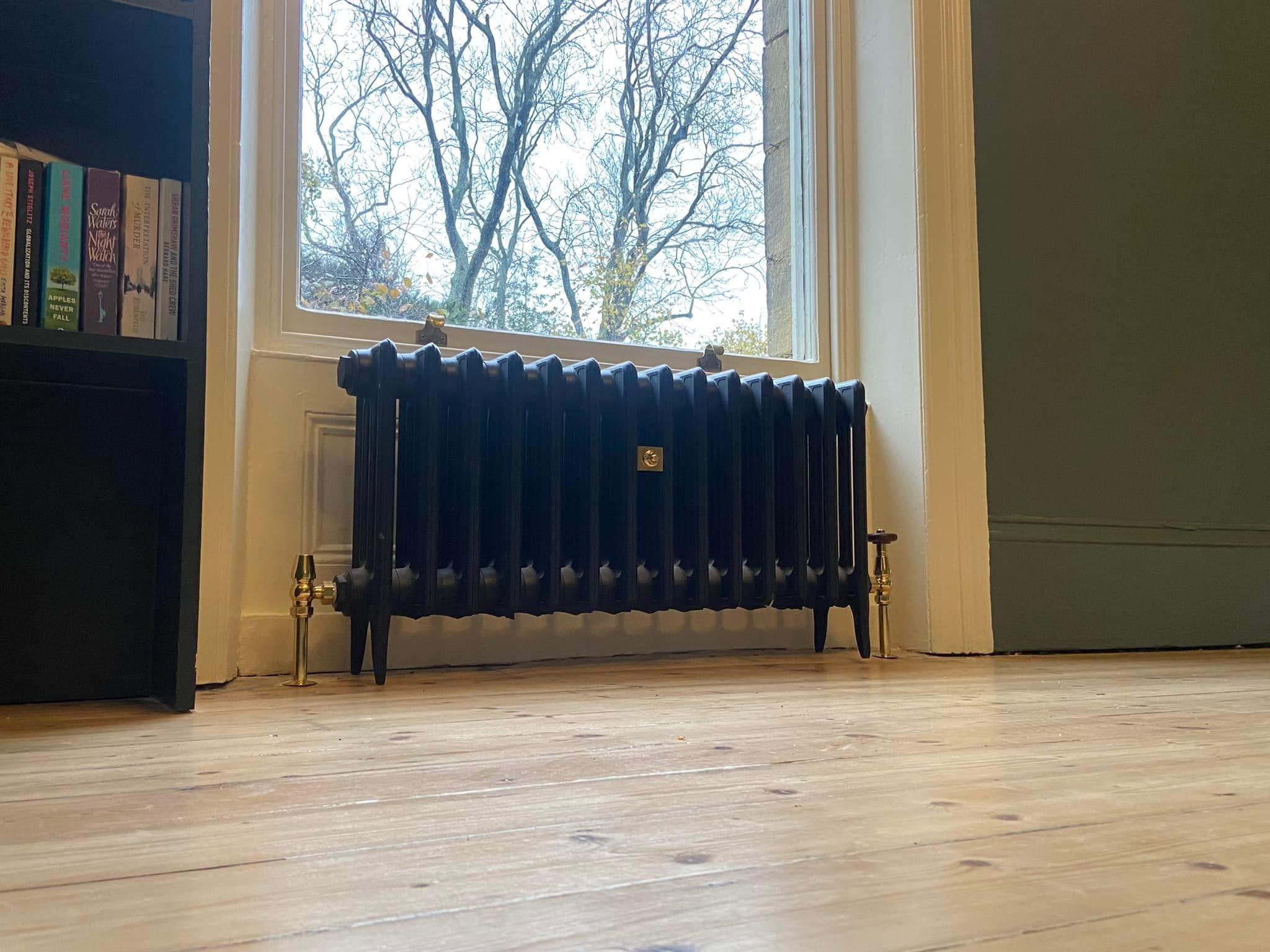 Traditional radiator installation
